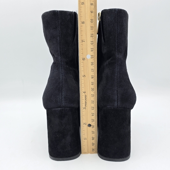 Sam Edelman Codie Booties, Black Suede, Women's Size 6.5 - Picture 8 of 12